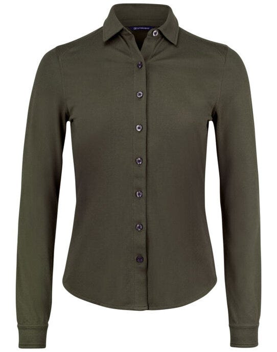 C&B Ladies Advantage Shirt - Ivy Green
