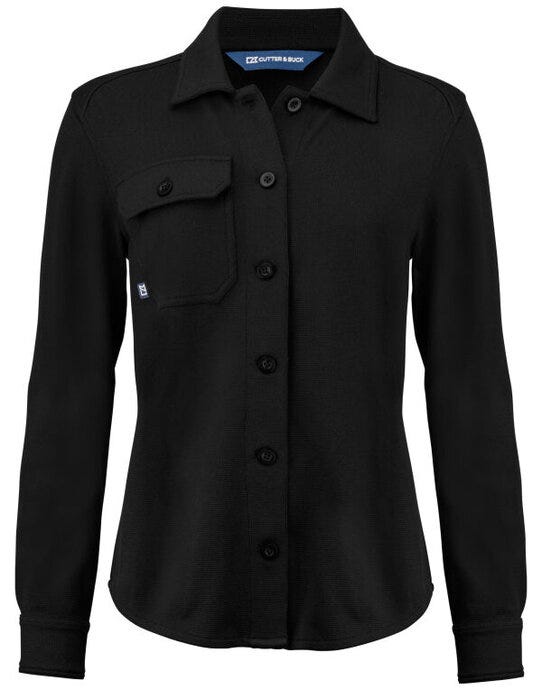 C&B Ladies Advantage Leisure Shirt - Black