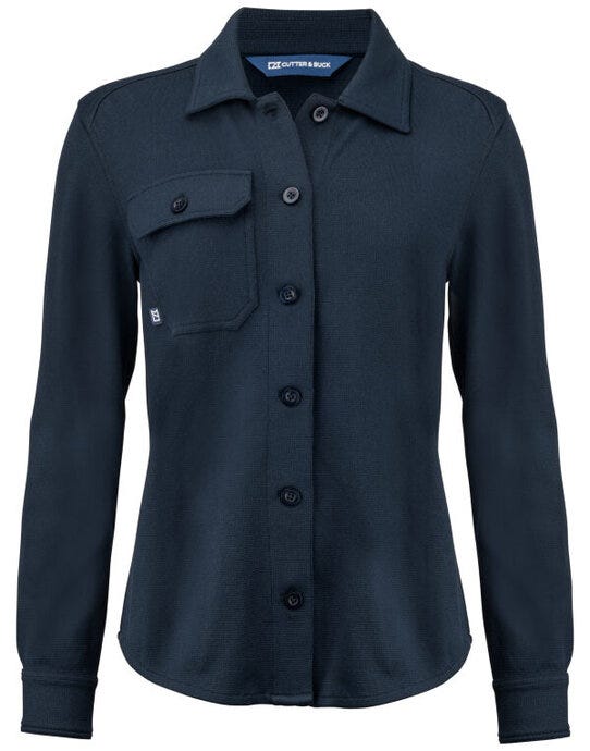 C&B Ladies Advantage Leisure Shirt - Dark Navy