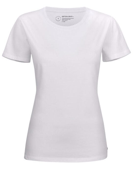 C&B Ladies Manzanita Roundneck T-Shirt - White