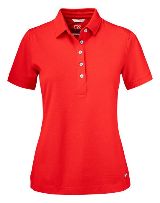 C&B Ladies Advantage Polo - Red