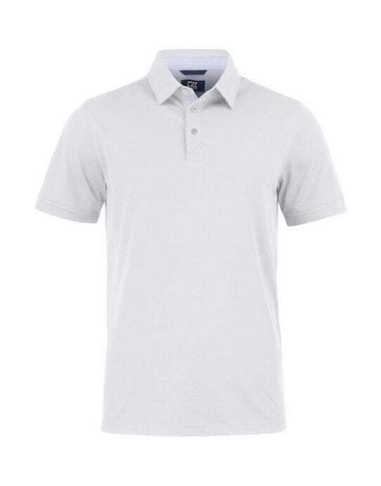 C&B Advantage Premium Polo - White