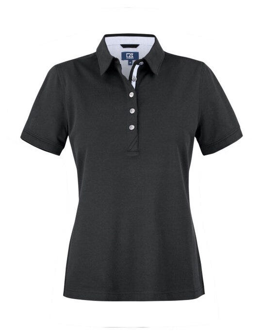 C&B Ladies Advantage Premium Polo - Black