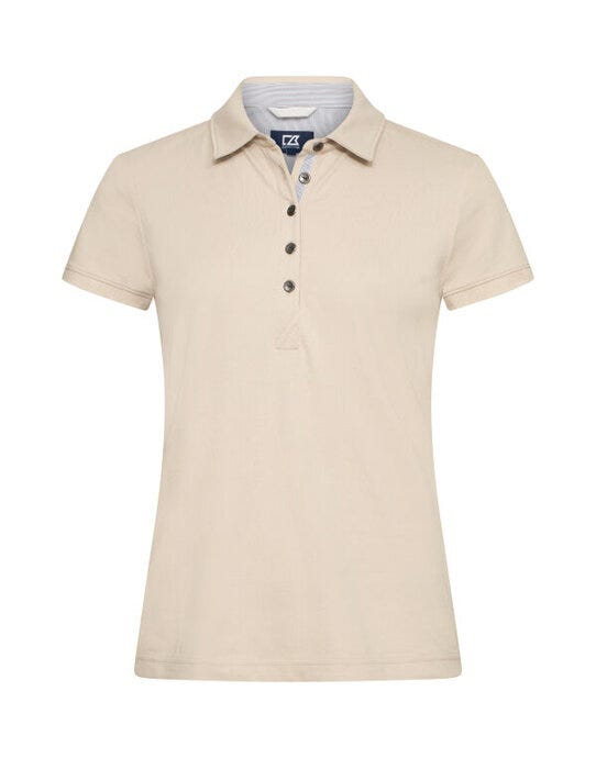 C&B Ladies Advantage Premium Polo - Beige