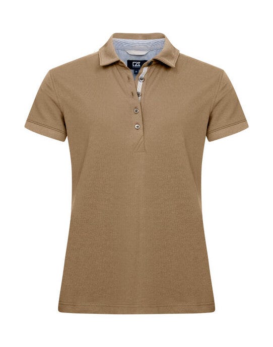 C&B Ladies Advantage Premium Polo - Khaki