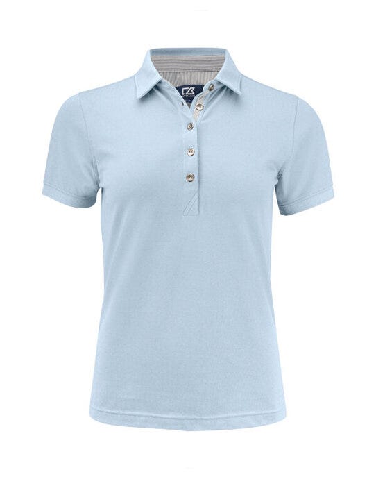C&B Ladies Advantage Premium Polo - Heaven Blue