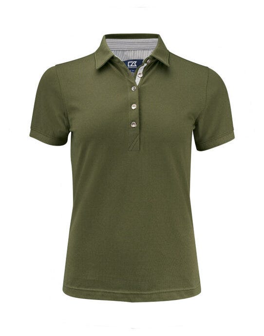 C&B Ladies Advantage Premium Polo - Ivy Green