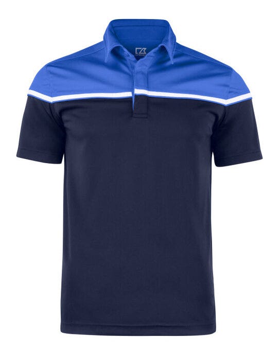C&B Seabeck Polo - Dark Navy/Royal