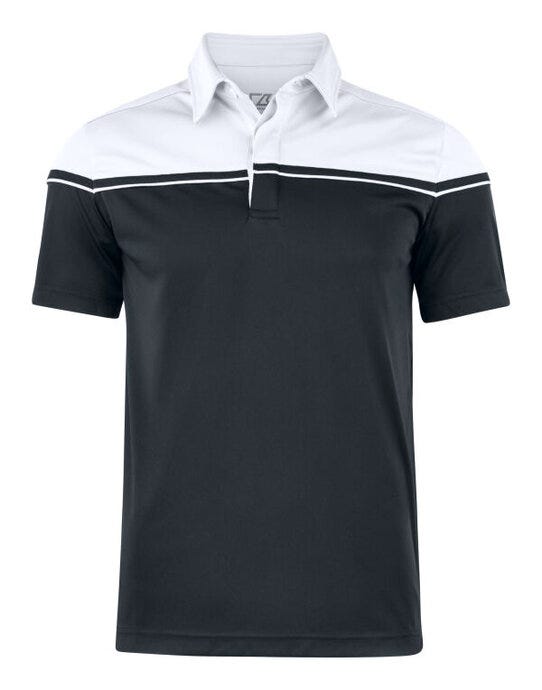 C&B Seabeck Polo - Black/White