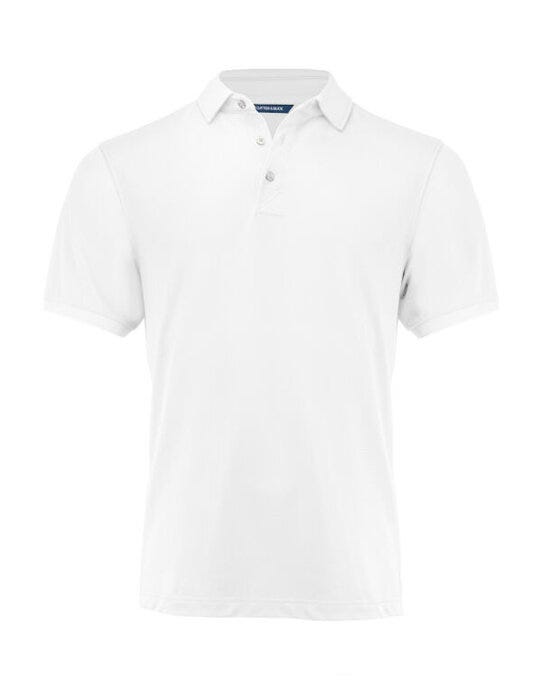 C&B Virtue Polo Solid - White