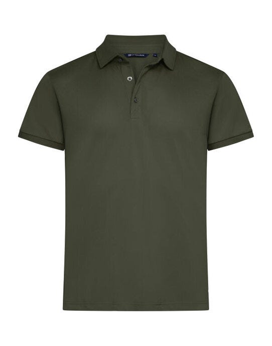 C&B Virtue Polo Solid - Ivy Green