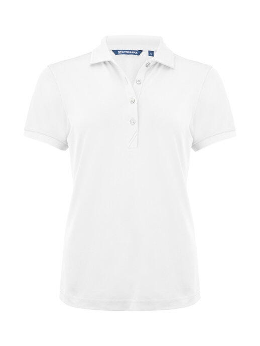 C&B Ladies Virtue Polo Solid - White
