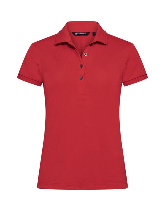 C&B Ladies Virtue Polo Solid - Red