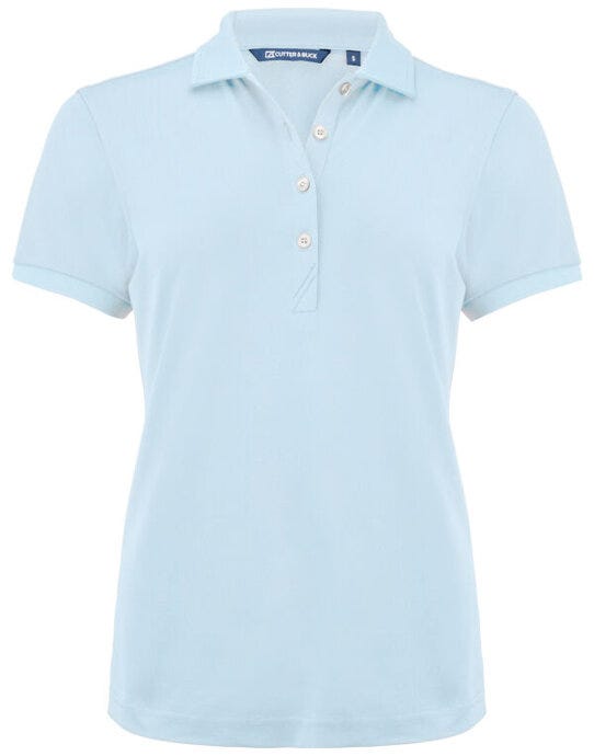 C&B Ladies Virtue Polo Solid - Heaven Blue