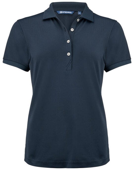 C&B Ladies Virtue Polo Solid - Dark Navy