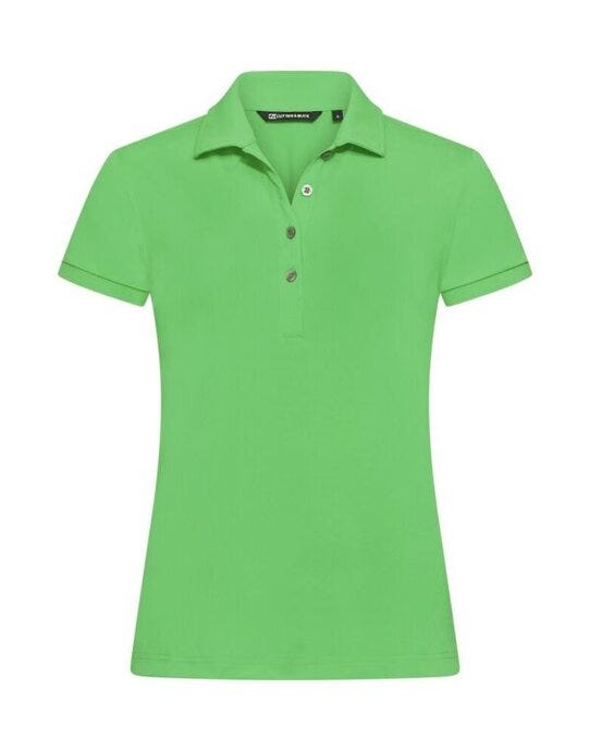 C&B Ladies Virtue Polo Solid - Lime Green