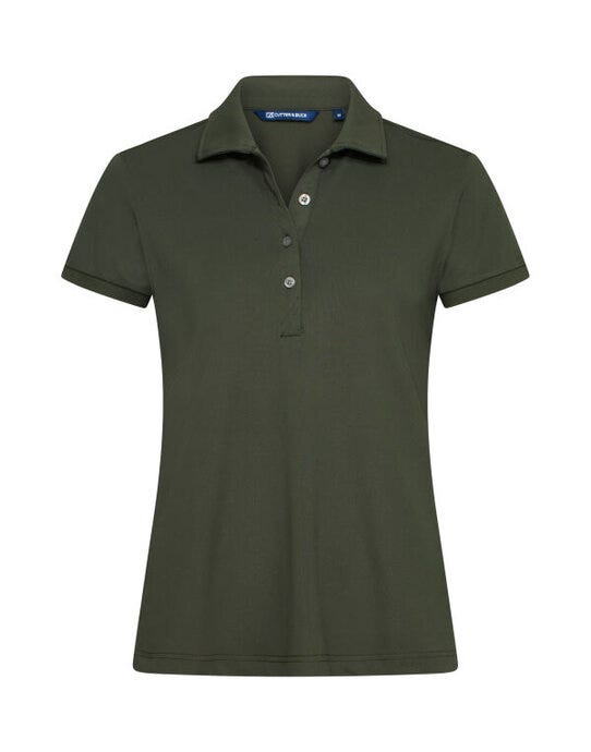 C&B Ladies Virtue Polo Solid - Ivy Green