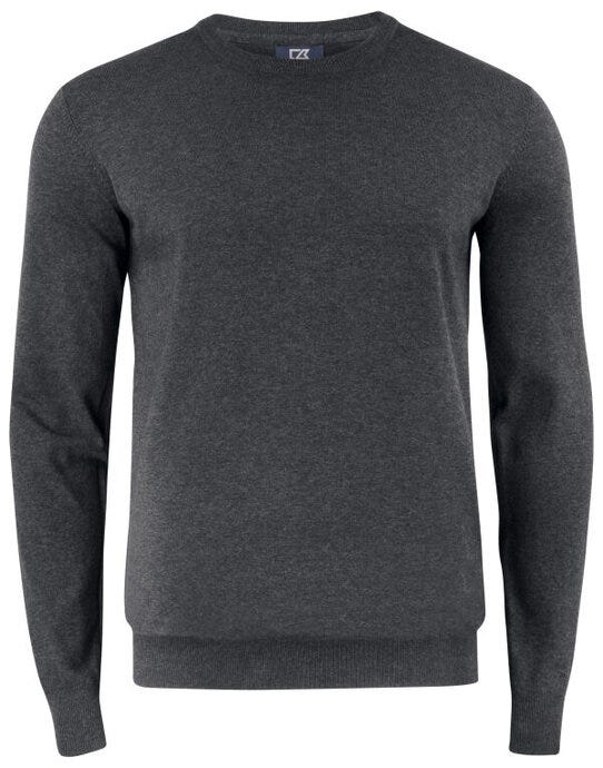 C&B Oakville Crewneck Sweater - Anthracite Melange