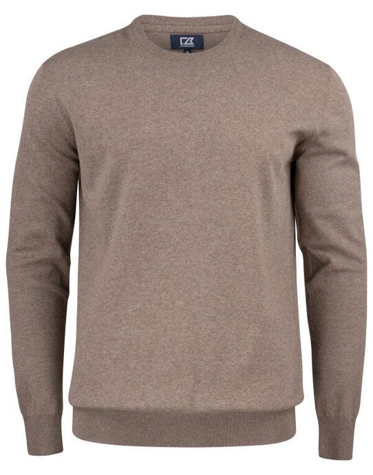C&B Oakville Crewneck Sweater - Nougat Melange