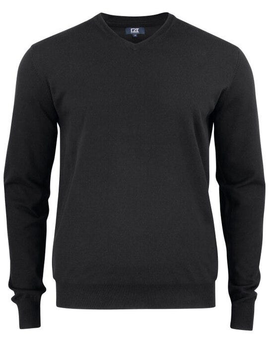 C&B Oakville V-Neck Sweater - Black