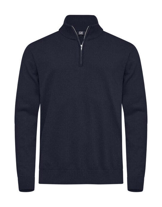 C&B Oakville Half Zip Sweater - Dark Navy
