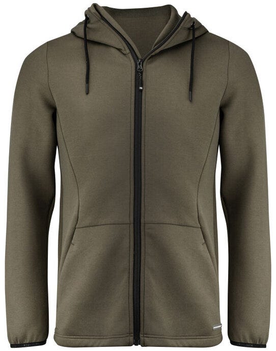C&B Pemberton Full Zip Hood - Ivy Green