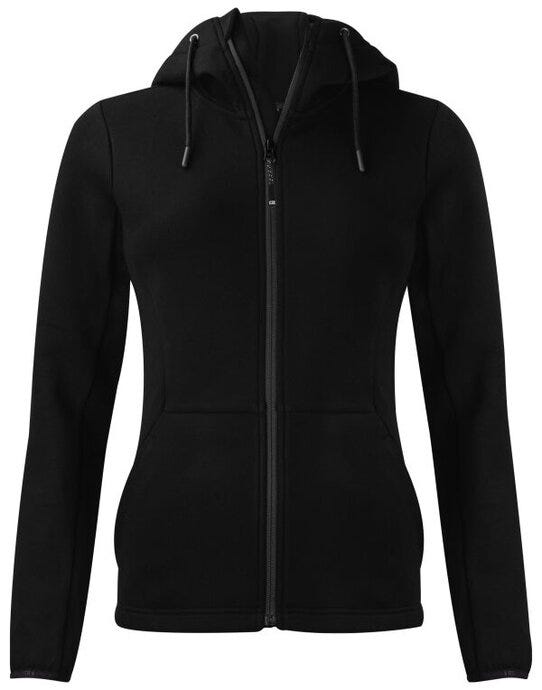 C&B Ladies Pemberton Full Zip Hood - Black