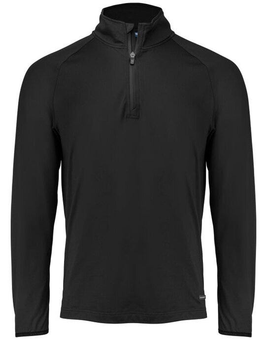 C&B Adapt Half Zip - Black