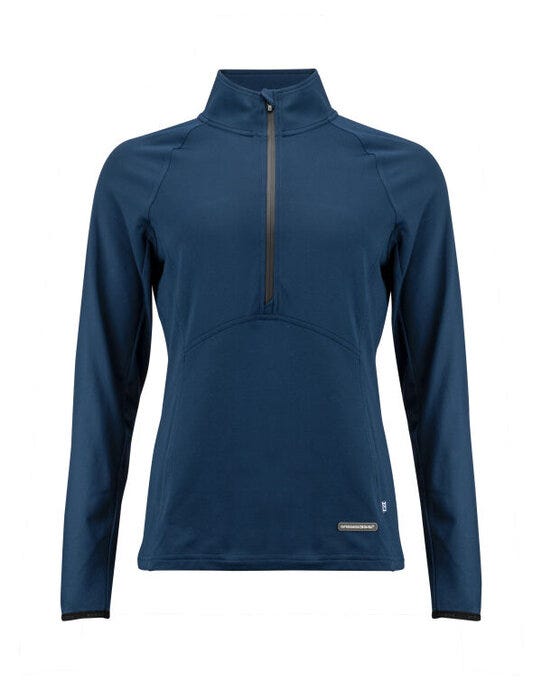 C&B Ladies Adapt Half Zip - Dark Navy