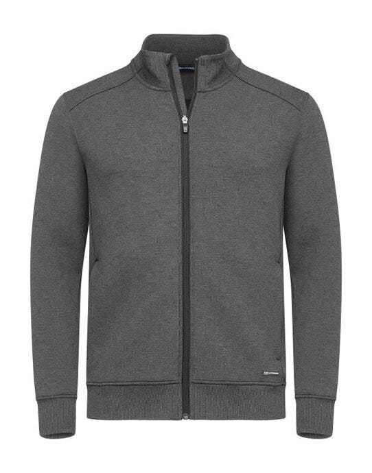 C&B Pemberton Full Zip Sweatshirt - Anthracite Melange