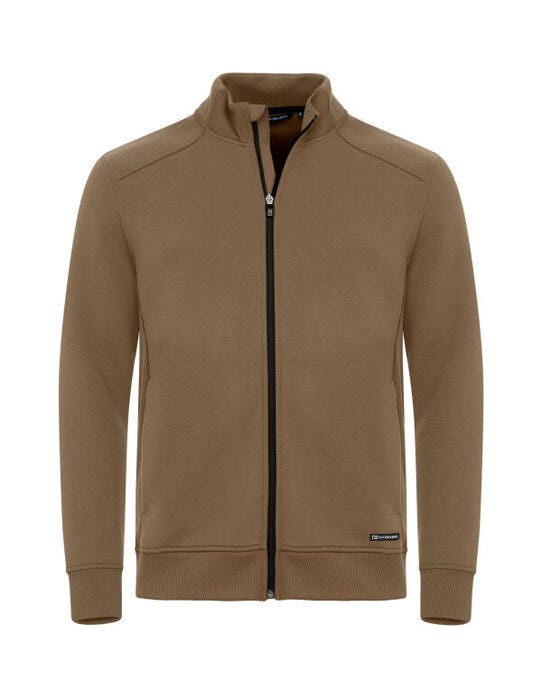C&B Pemberton Full Zip Sweatshirt - Khaki