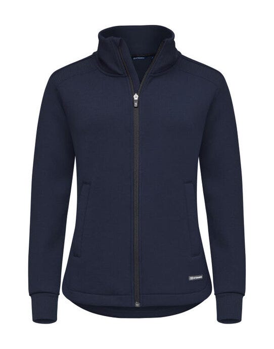 C&B Ladies Pemberton Full Zip Sweatshirt - Dark Navy