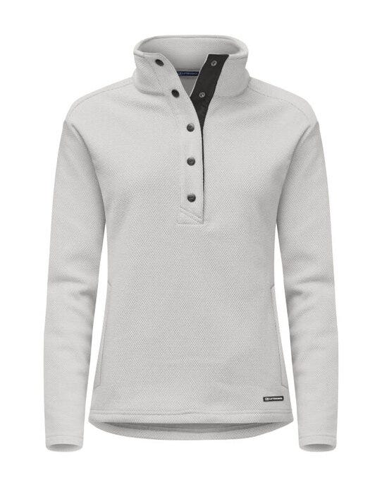 C&B Ladies Hunts Point Fleece - Silver