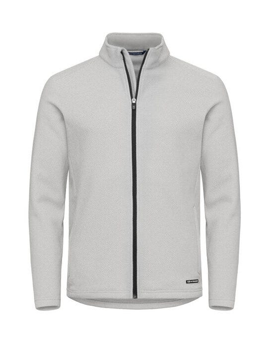 C&B Hunts Point Fleece Full Zip - Silver