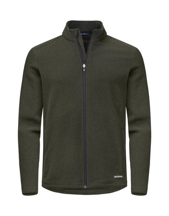 C&B Hunts Point Fleece Full Zip - Ivy Green