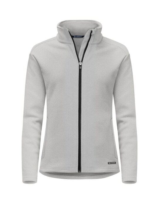 C&B Hunts Point Fleece FZ Women - Silver
