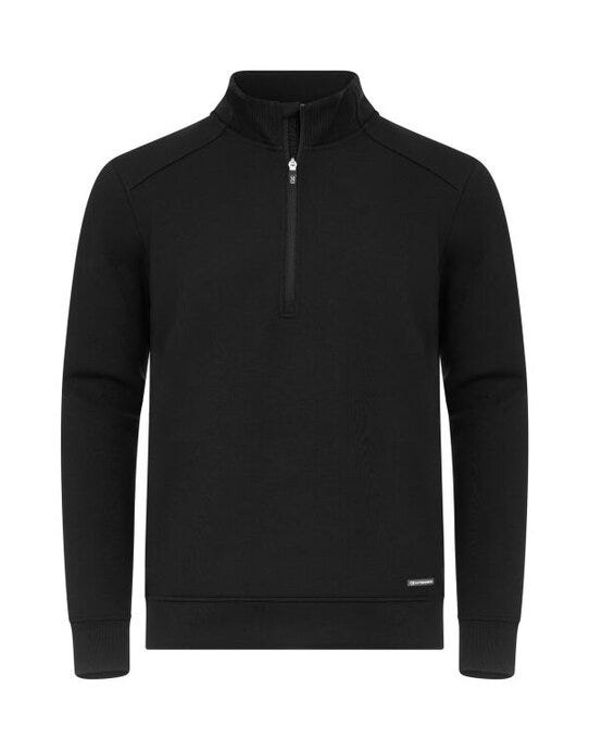 C&B Pemberton Half Zip - Black