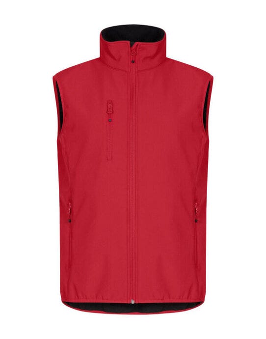 Classic Softshell Vest - Red