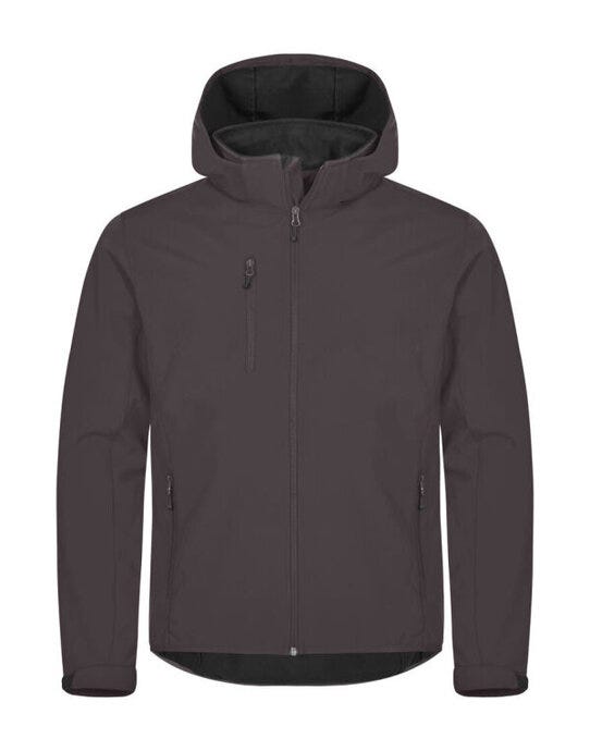 Classic Softshell Hoody - Dark Grey