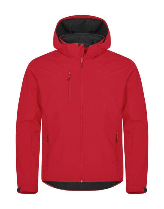 Classic Softshell Hoody - Red
