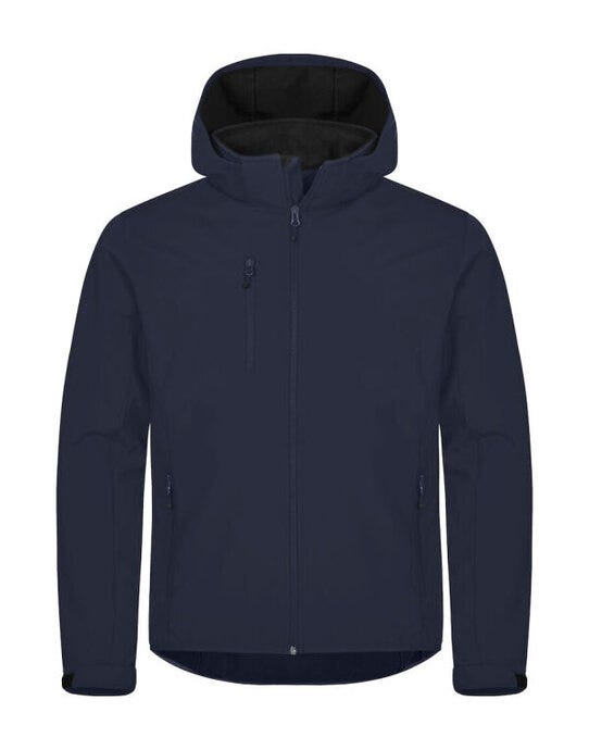 Classic Softshell Hoody - Dark Navy
