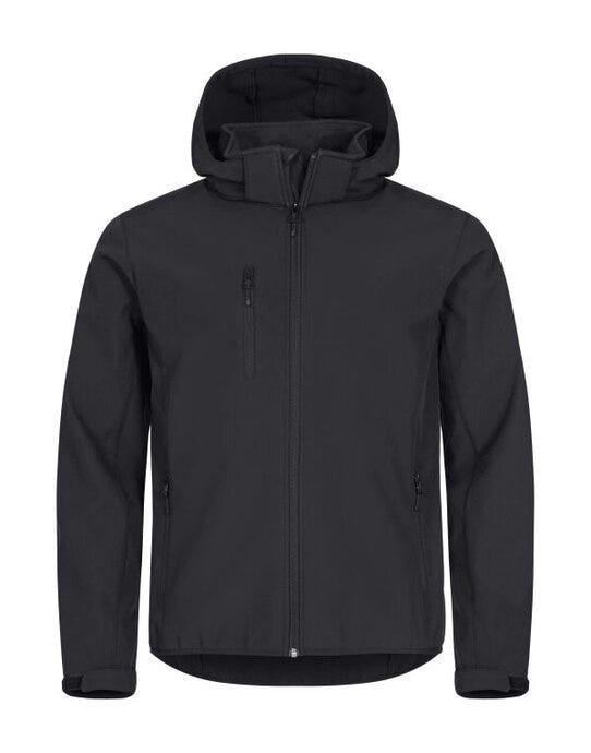 Classic Softshell Hoody - Black