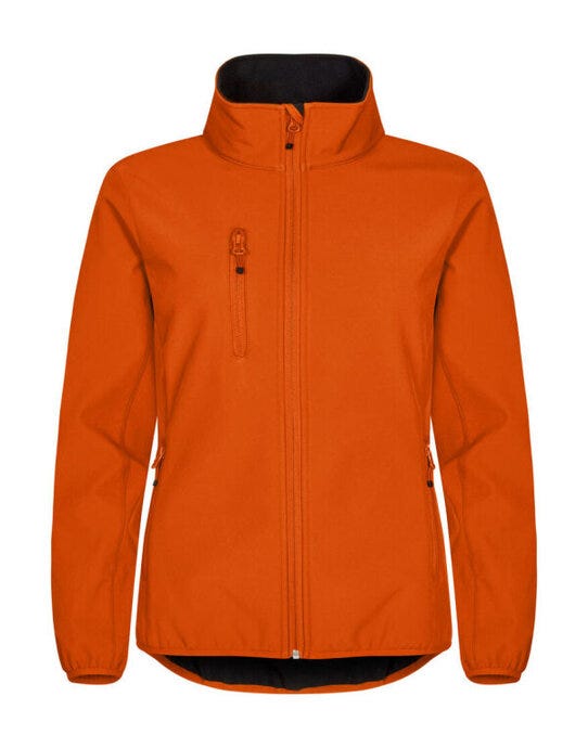 Ladies Classic Softshell Jacket - Blood Orange