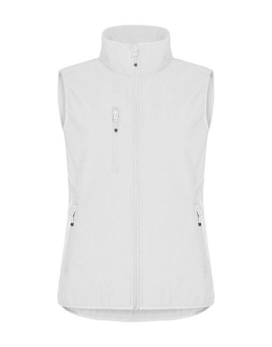 Ladies Classic Softshell Vest - White