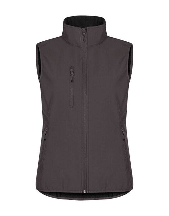 Ladies Classic Softshell Vest - Dark Grey
