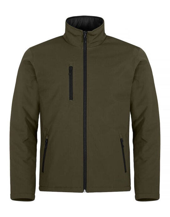 Padded Softshell - Fog Green