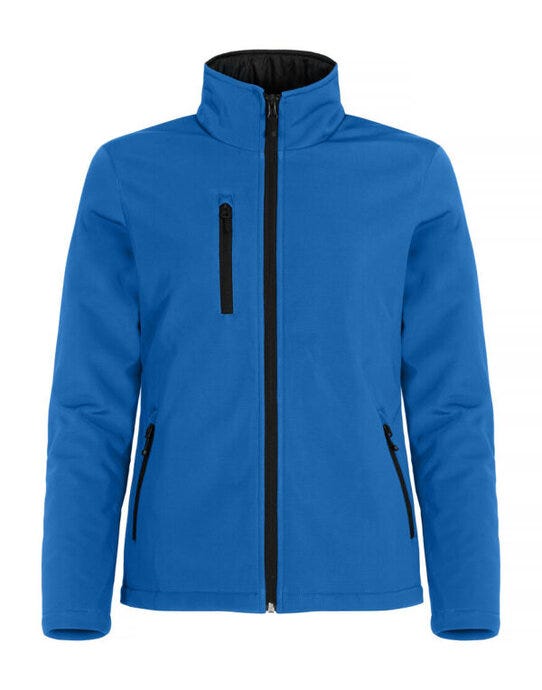 Ladies Padded Softshell - Royal Blue