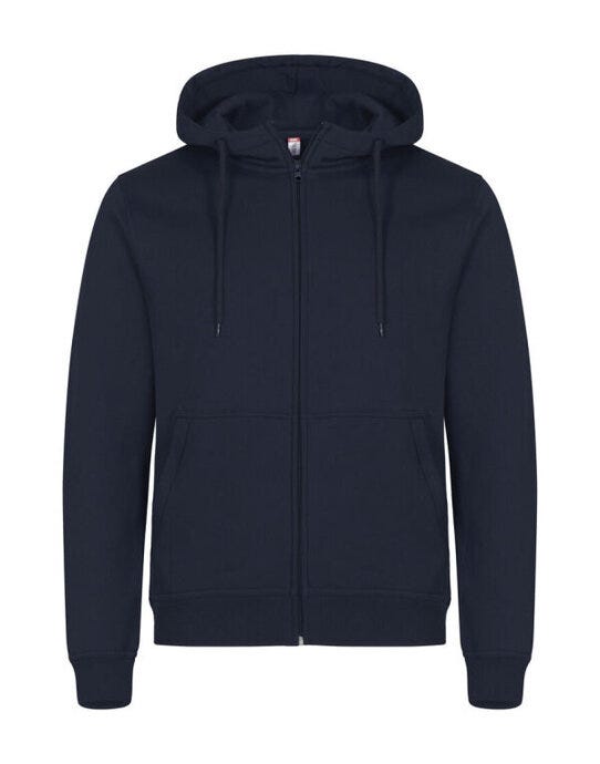 Miami Full Zip Hoody - Dark Navy