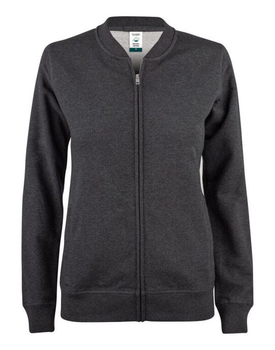 Ladies Premium OC Cardigan - Anthracite Melange