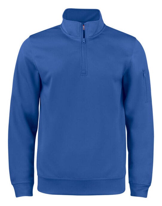 Basic Active Half Zip - Royal Blue